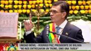Rodrigo Paz: “Bolivia vuelve al mundo y el mundo vuelve a Bolivia”