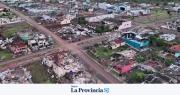 Videos: así quedó el sur de Brasil tras el paso del voraz tornado