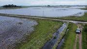 Inundaciones: entre acusaciones y pedidos de ayuda de productores, Bullrich va a 9 de Julio