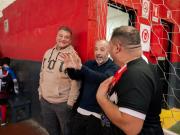 Tras las elecciones, el Turco García volvió a un barrio humilde a cumplir una promesa de campaña