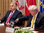 Viktor Orban quiso robarle a Donald Trump a su secretaria durante una conferencia en la Casa Blanca