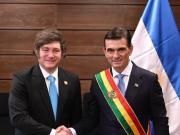 Paz y Lara en sus primeros acercamientos diplomáticos