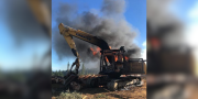 Cuarto atentado incendiario en La Araucanía en 48 horas: siete máquinas resultaron destruidas