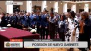 Rodrigo Paz posesiona a su primer gabinete compuesto por 15 ministros