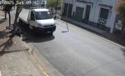 Un chofer atropelló y mató a un motociclista tras una discusión callejera en Azul