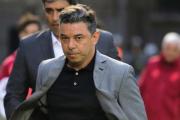 Gallardo suspendió la conferencia de prensa tras la derrota de River ante Boca en La Bombonera