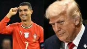 Cristiano Ronaldo alabó a Donald Trump: “Es uno de los hombres que puede ayudar a cambiar el mundo”