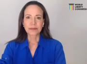 María Corina Machado en el Congreso Mundial de la Libertad: “El cambio en Venezuela es inevitable”