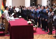 Presidente del Senado destaca profesionalismo del gabinete de Paz