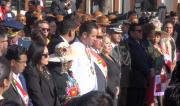 Vicepresidente Lara participa en los actos protocolares por el aniversario de la gesta libertaria de Potosí