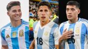 Bajas inesperadas en la Selección: Julián Álvarez, Nahuel Molina y Giuliano Simeone no viajarán a Angola