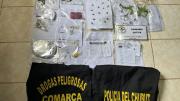 Allanamientos y secuestro de drogas en la Comarca Andina