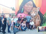 Gobernador Lacava en la inauguración de “Ciudad Mural Valencia 2025” instó a los autores a expresar su arte de manera continua