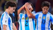 Julián Álvarez, Molina y Simeone fueron desafectados de la Selección Argentina