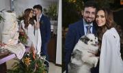 En una boda íntima y con decoración inspirada en Italia, Paola Arauz y Álvaro Guzmán se dieron el ‘Sí’