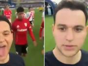 Quién es el joven que se hizo viral tras la agresión de Salas al final del Superclásico entre Boca y River: No tuve intenciones de burlarme”