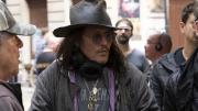 Johnny Depp ya está en la Argentina para presentar su última película