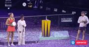 El ’desaire’ de Rybakina que levantó polémica en WTA: 5° del mundo protagonizó incómoda premiación