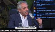 “Decime algo lindo”: Alberto Fernández explicó el origen de la polémica frase