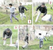 Recuerdos fotográficos: 2003. Capturó al ladrón pero se distrajo y se le escapó