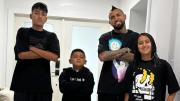 Revelan imagen de cómo quedó la camioneta donde iban hijos de Arturo Vidal y Marité Matus