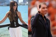 Gaby Espino estuvo muy cerquita de Rafael Nadal
