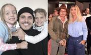 Tic tac Johnny: Mauro Icardi se reencontró con sus hijas y Wanda Nara posó con Johnny Depp