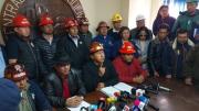 La COB dice que no puede hacerse responsable de la crisis que dejó el MAS y reclama dos ministerios a Paz