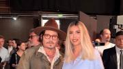 Wanda Nara se sacó una foto con Johnny Depp en medio del conflicto con Mauro Icardi