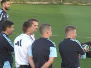 El gesto de Franco Mastantuono: viajó más de tres horas pese a estar lesionado para decir presente en el entrenamiento de la Selección Argentina