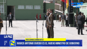 La Policía reconoce a Marco Antonio Oviedo como nuevo ministro de Gobierno