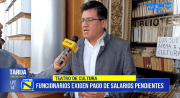 Personal de la Casa de la Cultura entra en huelga de hambre por falta de pago