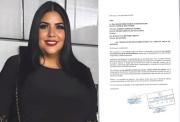 Jessica Echeverría renuncia a su cargo de fiscal de material