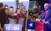 Jara y Kast cierran sus campañas en Santiago en masivos actos y con duros dardos cruzados