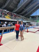 Martina Flores Termina Participación En Sudamericano Entre Las Cinco Mejores Gimnastas Del Continente