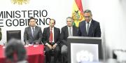 Justiniano, García y Montaño son posesionados como viceministros