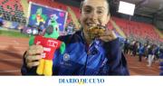 Isabella Gómez, la responsable del primer oro para San Juan en los Juegos Binacionales