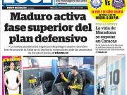 Titulares de la prensa nacional para este miércoles 12 de noviembre