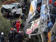 Tragedia en Perú: al menos 37 muertos tras la caída de un micro a un precipicio