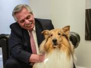 Murió Dylan, el perro de Alberto Fernández: Seguramente volveremos a encontrarnos