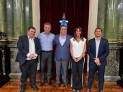 Martín Menem se reunió con referentes tucumanos de La Libertad Avanza