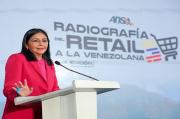 Abastecimiento nacional alcanza el 97 %, asegura la vicepresidenta Delcy Rodríguez