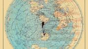 El mapamundi que pocos conocen: Argentina está en el centro del mundo