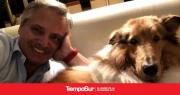 Murió Dylan, el perro de Alberto Fernández