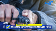 Proponen ley para que jueces porten armas y usen vehículos blindados