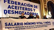El sindicato de aceiteros advierte: vamos a ir a la huelga cuando este gobierno quiera avanzar contra los derechos laborales