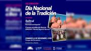 Cultura de la municipalidad celebrará el Día Nacional de la Tradición