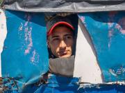 Un cartonero que quería ser colectivero pudo cumplir su sueño