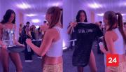 Amazing!: Dua Lipa recibe camiseta de Colo Colo con especial detalle de Princesa Alba