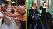 Fan se abalanzó sobre Ariana Grande en plena premiere de Wicked: La rápida reacción de Cynthia Erivo sacó aplausos